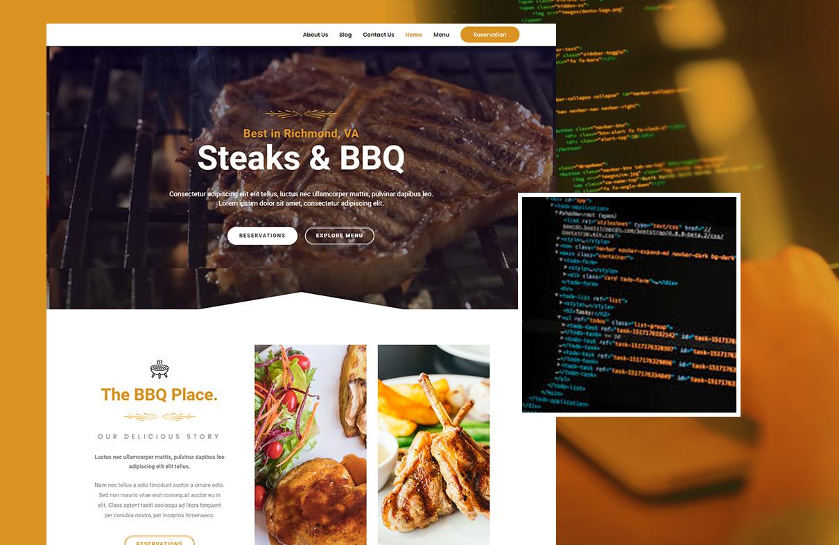 Catering Web Development
